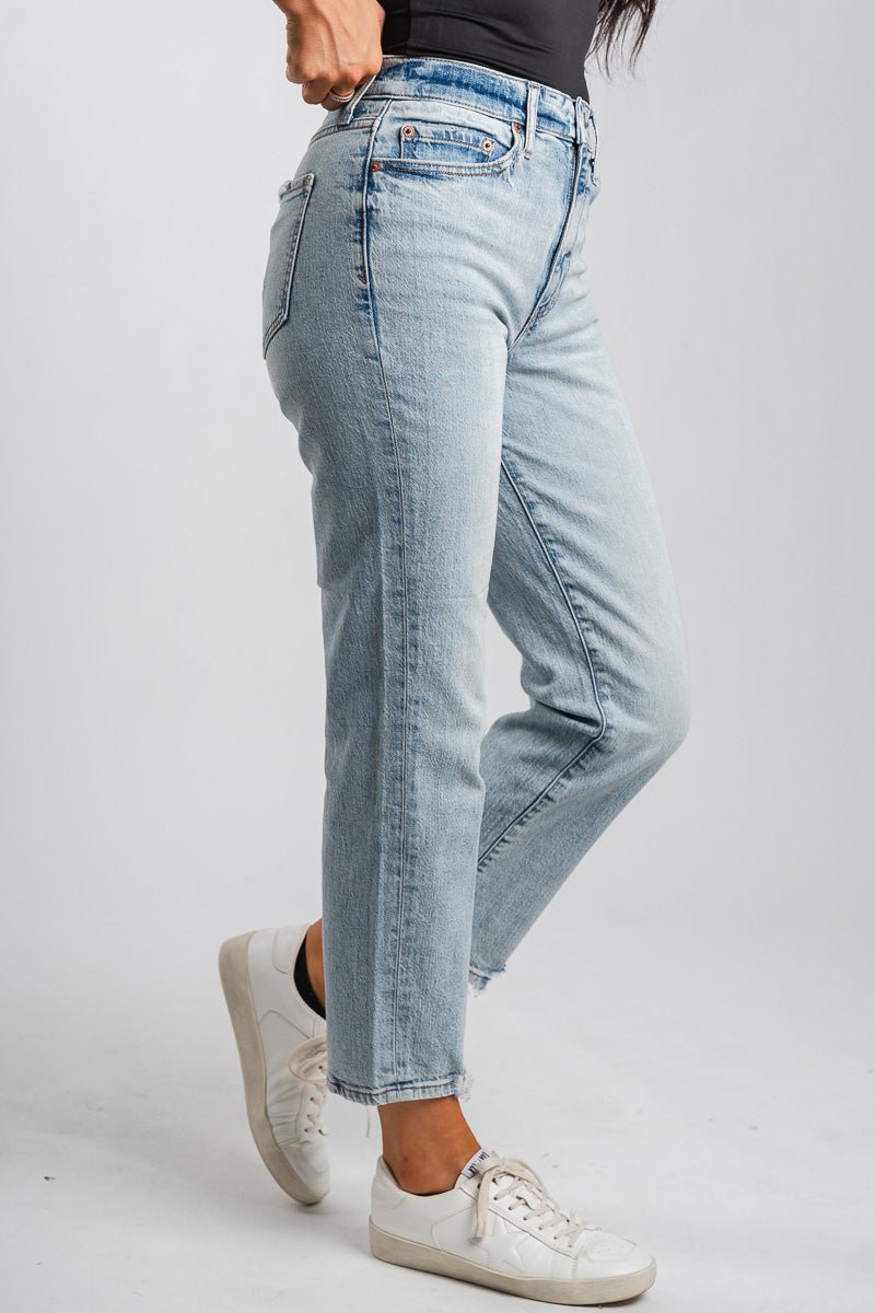 Daze high rise straight jeans high key | Lush Fashion Lounge: boutique women's jeans, fashion jeans for women, affordable fashion jeans, cute boutique jeans