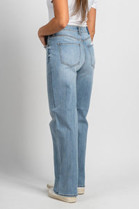 Daze slouch 90s fit high rise jeans marina vintage | Lush Fashion Lounge: boutique women's jeans, fashion jeans for women, affordable fashion jeans, cute boutique jeans