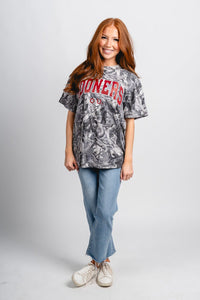 OU OU Sooners camo tee black/white T-shirt | Lush Fashion Lounge Trendy Oklahoma University Sooners Apparel & Cute Gameday T-Shirts