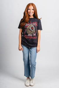 OU OU Sooners national championship ring unisex t-shirt vintage black T-shirt | Lush Fashion Lounge Trendy Oklahoma University Sooners Apparel & Cute Gameday T-Shirts