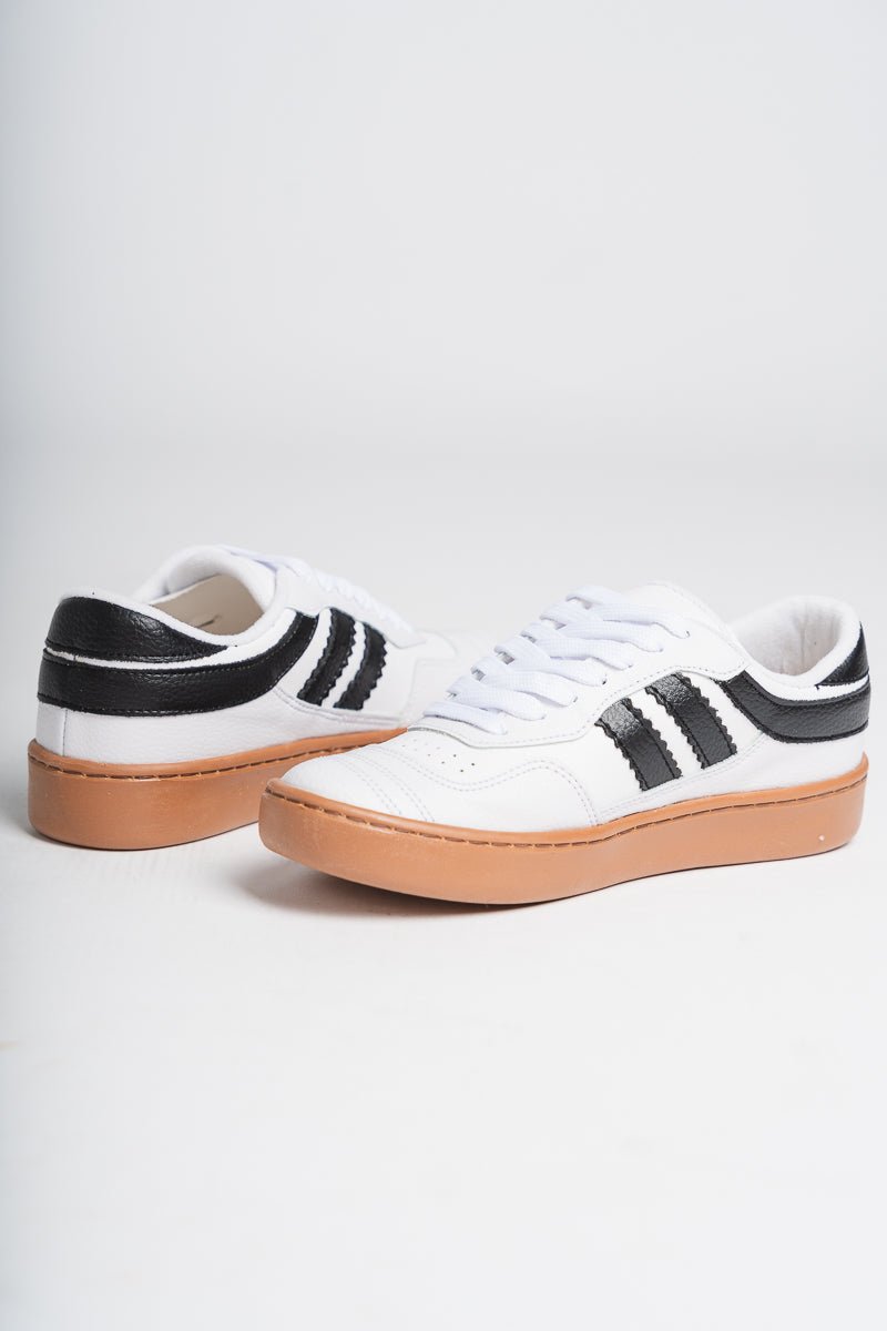 Miel sporty sneaker white/black