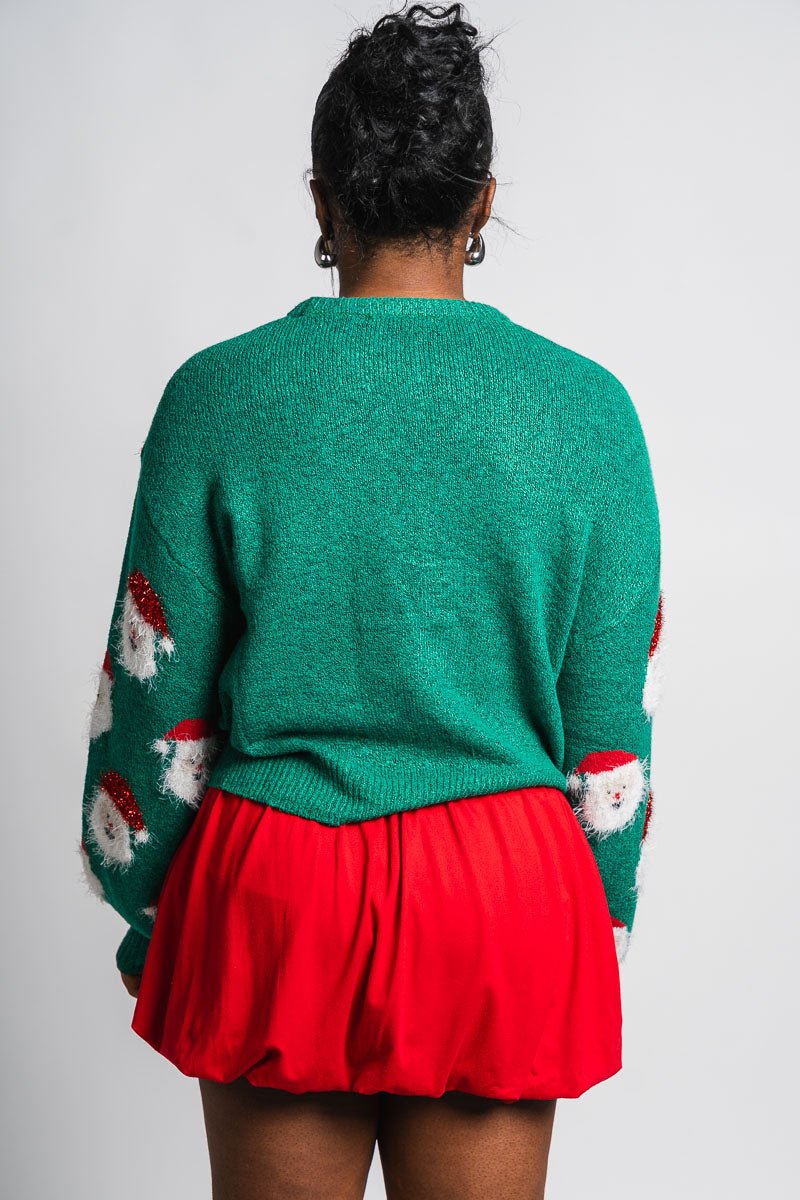 Santa Claus sweater green