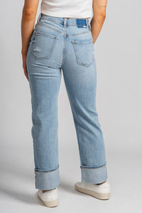 Daze Sundaze high rise straight jeans fate | Lush Fashion Lounge: boutique women's jeans, fashion jeans for women, affordable fashion jeans, cute boutique jeans