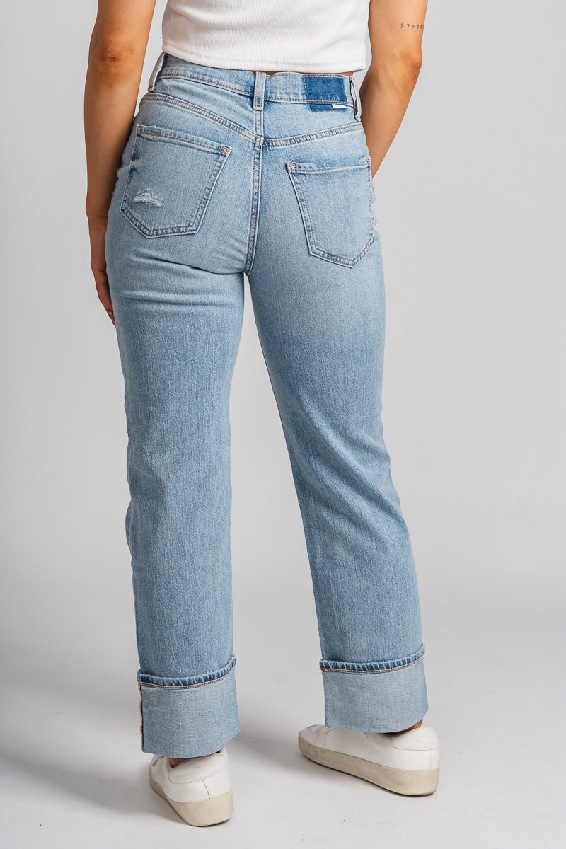 Daze Sundaze high rise straight jeans fate | Lush Fashion Lounge: boutique women's jeans, fashion jeans for women, affordable fashion jeans, cute boutique jeans