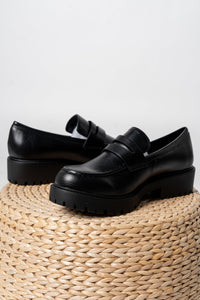 Hender chunky loafer black Stylish shoes - Womens Fashion Shoes at Lush Fashion Lounge Boutique in Oklahoma City