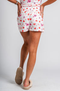 Z Supply Dawn Valentine day shorts vanilla ice - Z Supply Shorts - Z Supply Fashion at Lush Fashion Lounge Trendy Boutique Oklahoma City