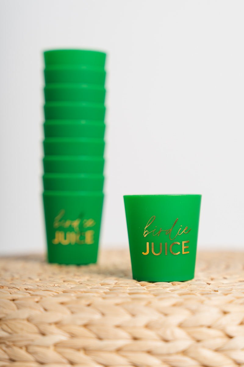 Birdie Juice shot glass set - Trendy Tumblers, Mugs and Cups at Lush Fashion Lounge Boutique in Oklahoma City