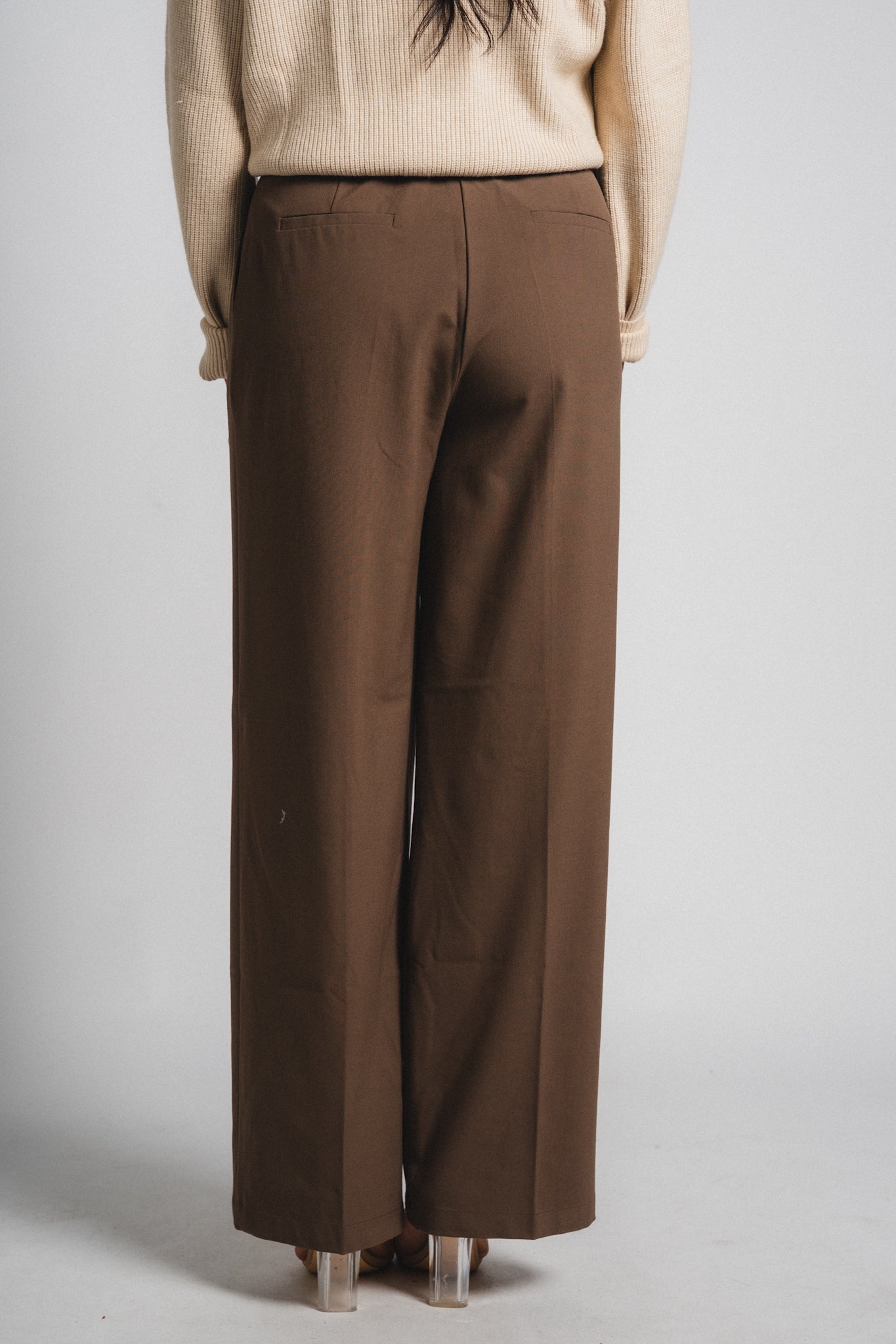 High waist pleated pants brown | Lush Fashion Lounge: women's boutique pants, boutique women's pants, affordable boutique pants, women's fashion pants