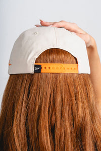 OSU OSU Cowboys stretch two tone hat ivory/orange Hat | Lush Fashion Lounge Trendy Oklahoma State Cowboys Apparel & Cute Gameday T-Shirts