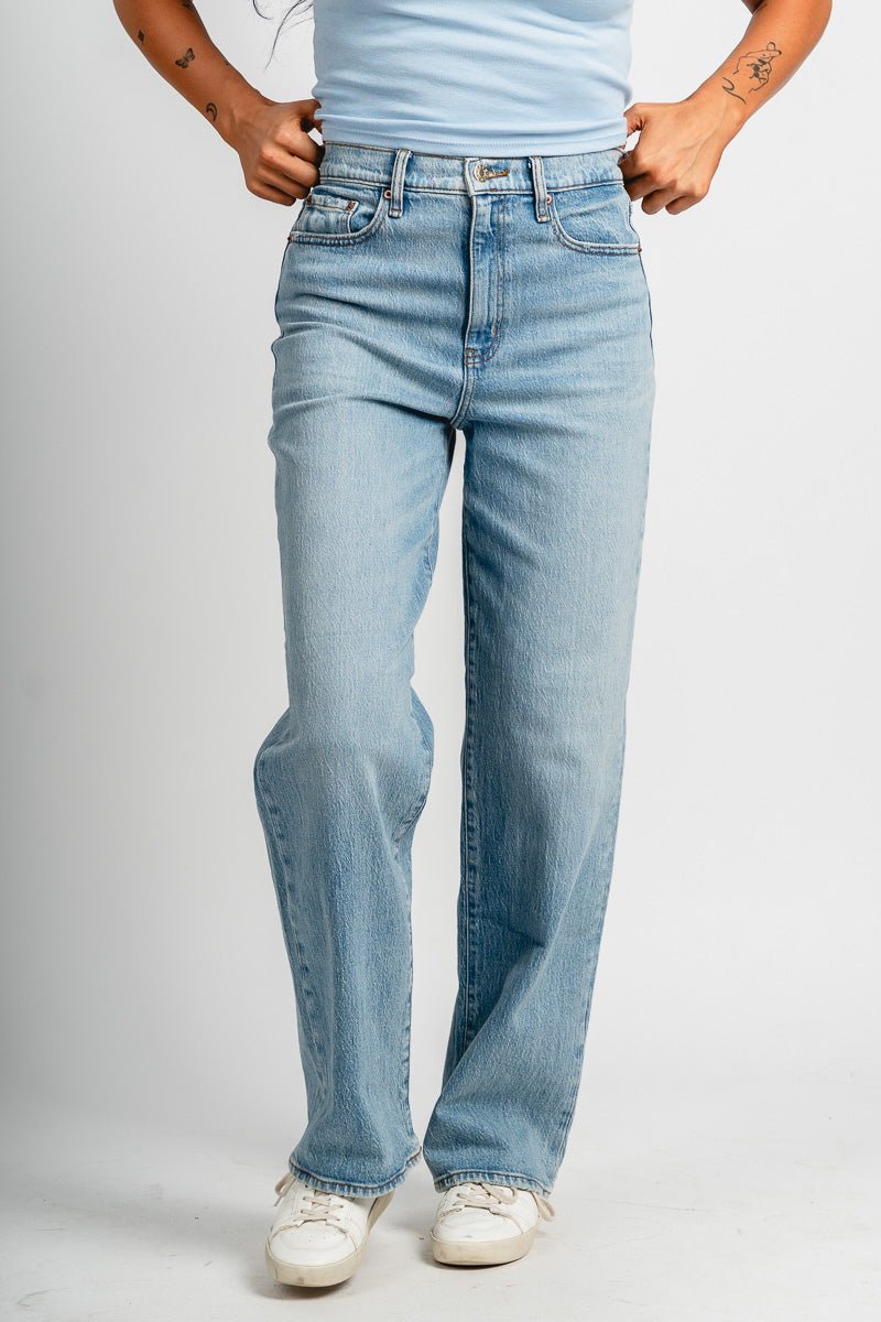 Daze city straight high rise jeans be mine vintage | Lush Fashion Lounge: boutique women's jeans, fashion jeans for women, affordable fashion jeans, cute boutique jeans