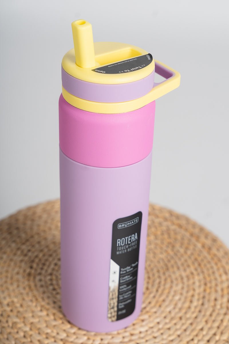 Brumate Rotera 25oz water bottle cabana - BruMate Drinkware, Tumblers and Insulated Can Coolers at Lush Fashion Lounge Trendy Boutique in Oklahoma City