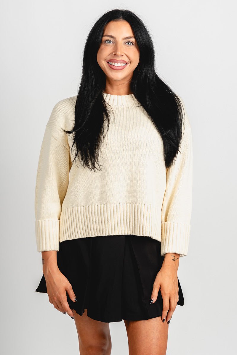 High waist pleated skirt black | Lush Fashion Lounge: boutique fashion skirts, affordable boutique skirts, cute affordable skirts