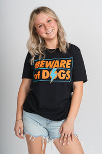 OKC Beware of dogs unisex t-shirt - Trendy Oklahoma City Basketball T-Shirts Lush Fashion Lounge Boutique in Oklahoma City