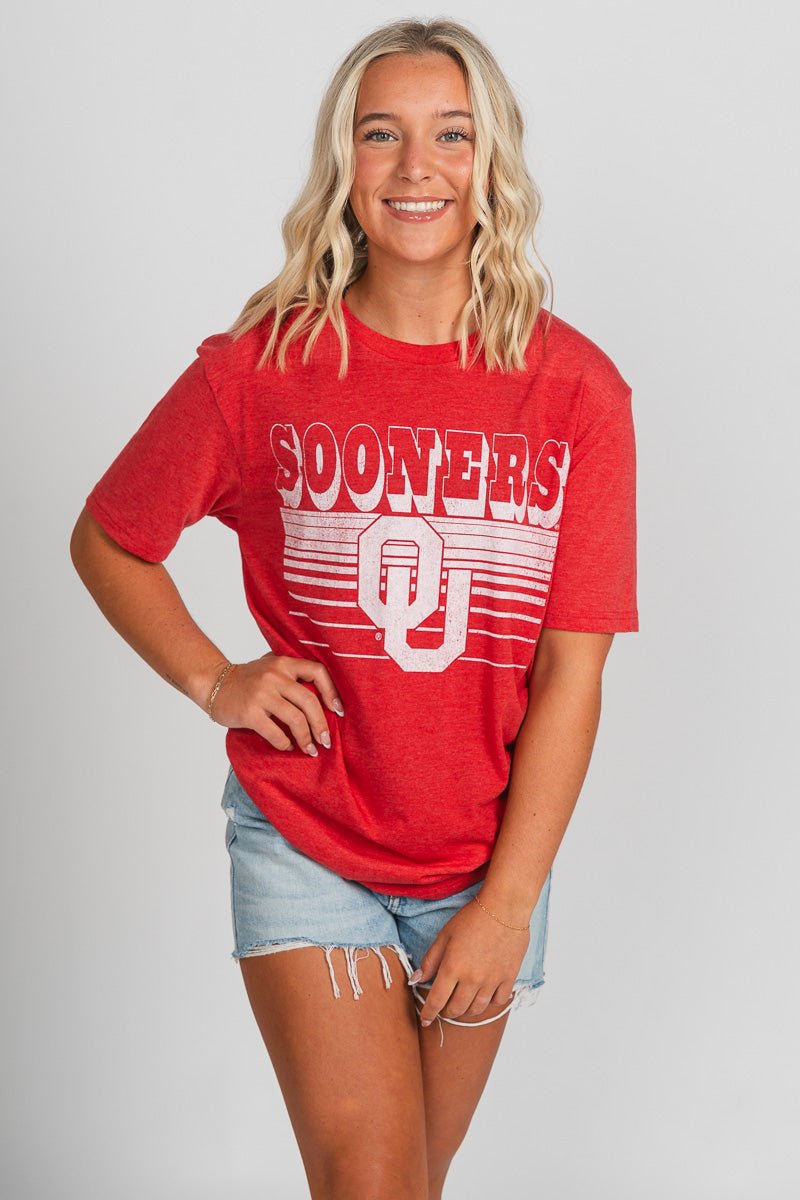 Ou sooners women's shirts hotsell