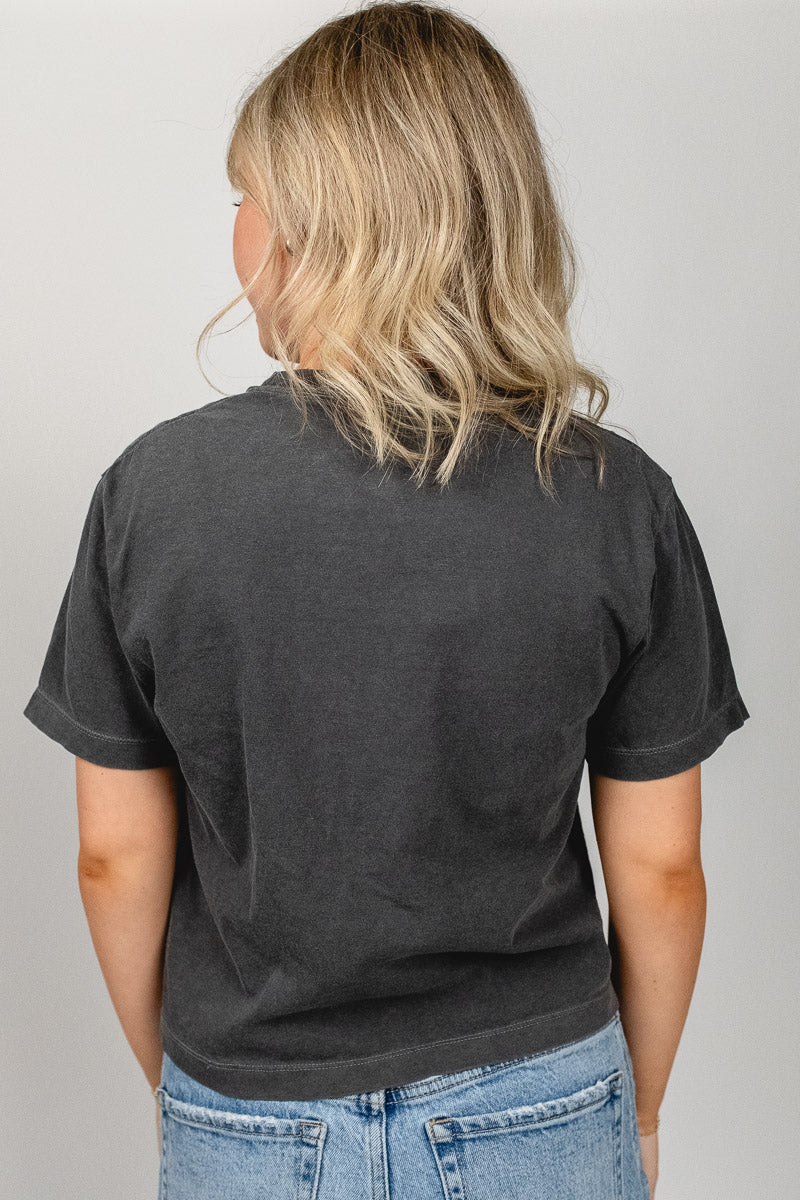 OKC SGA King of OKC crop t-shirt - Vintage OKC Basketball T-Shirts at Lush Fashion Lounge Boutique in Oklahoma City