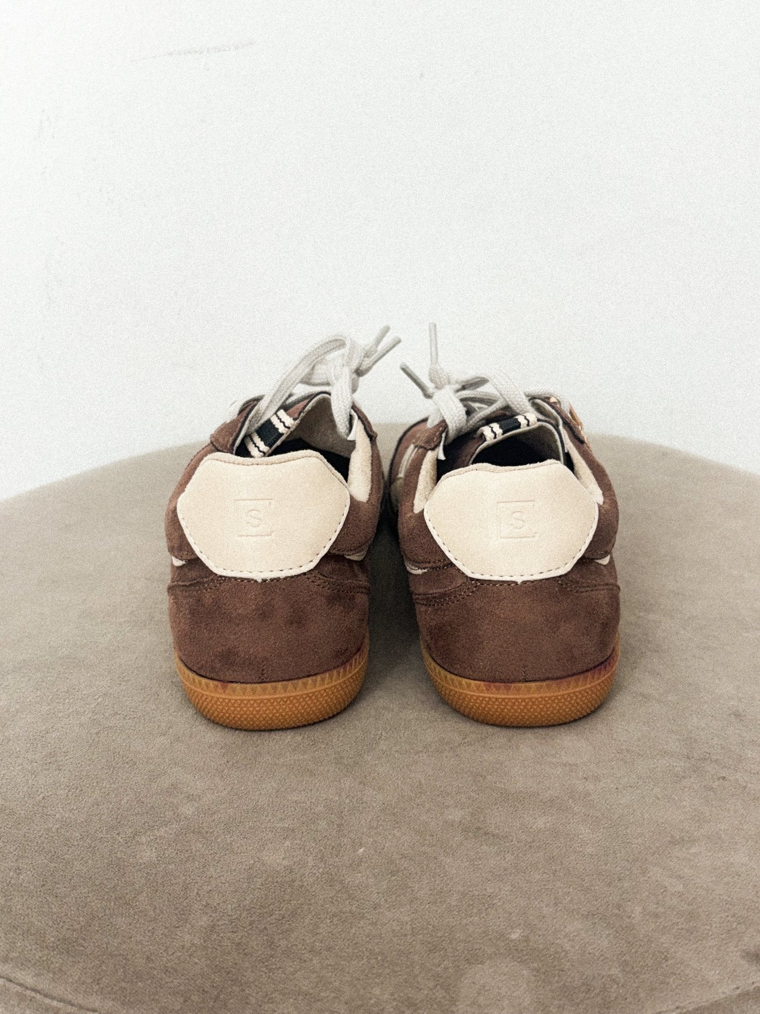 Sasha suede sneaker brown Stylish sneakers - Womens Fashion Shoes at Lush Fashion Lounge Boutique in Oklahoma City
