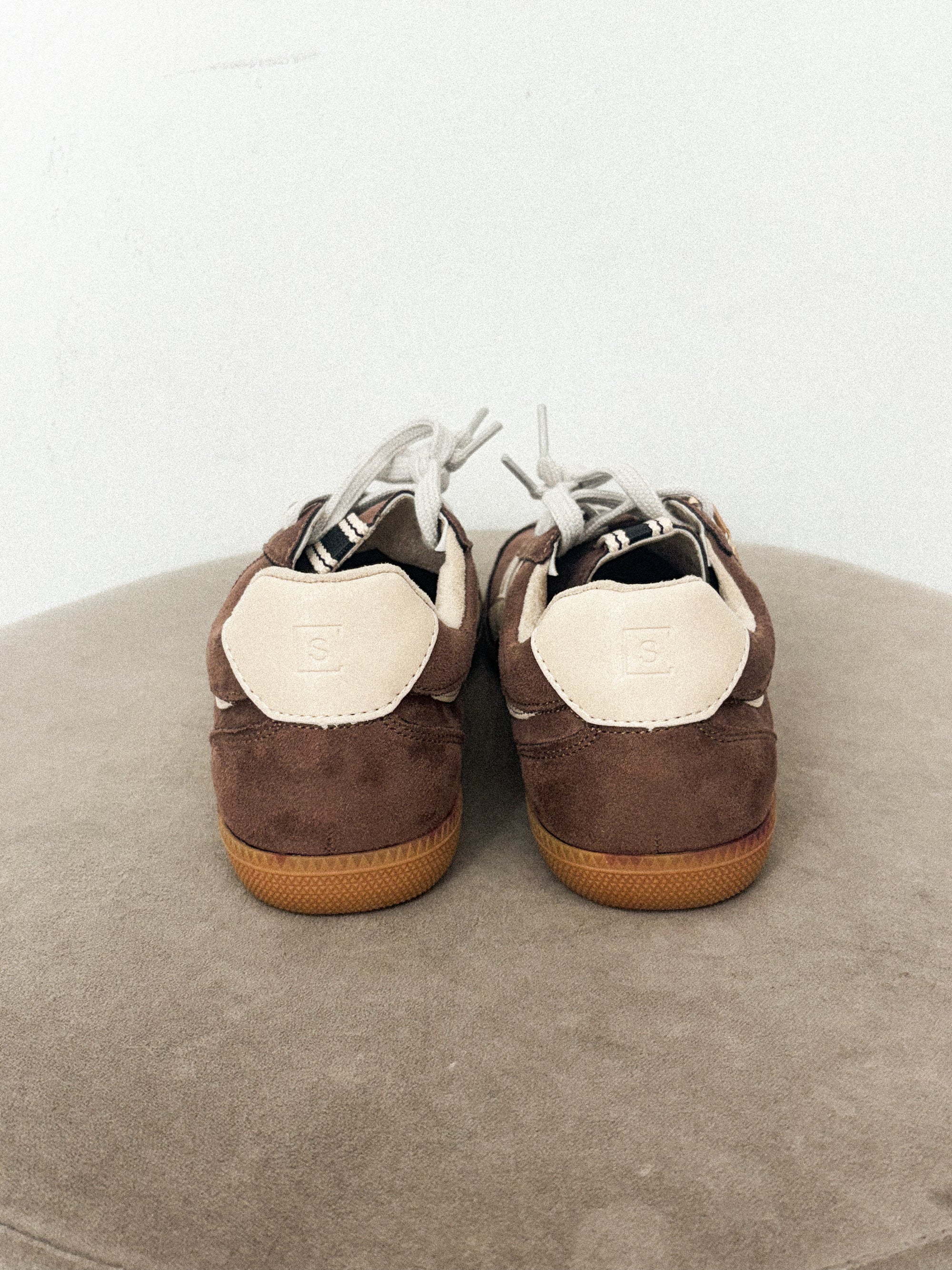 Sasha suede sneaker brown Stylish sneakers - Womens Fashion Shoes at Lush Fashion Lounge Boutique in Oklahoma City