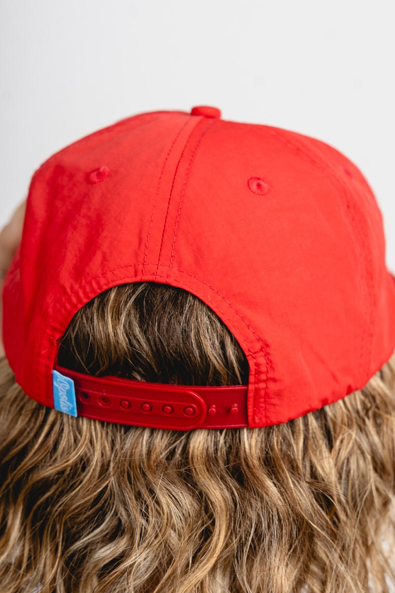 USA bars pool hat red - Stylish hat - Trendy American Summer Fashion at Lush Fashion Lounge Boutique in Oklahoma