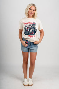 USA regulators comfort colors t-shirt natural - Stylish T-shirt - Trendy American Summer Fashion at Lush Fashion Lounge Boutique in Oklahoma
