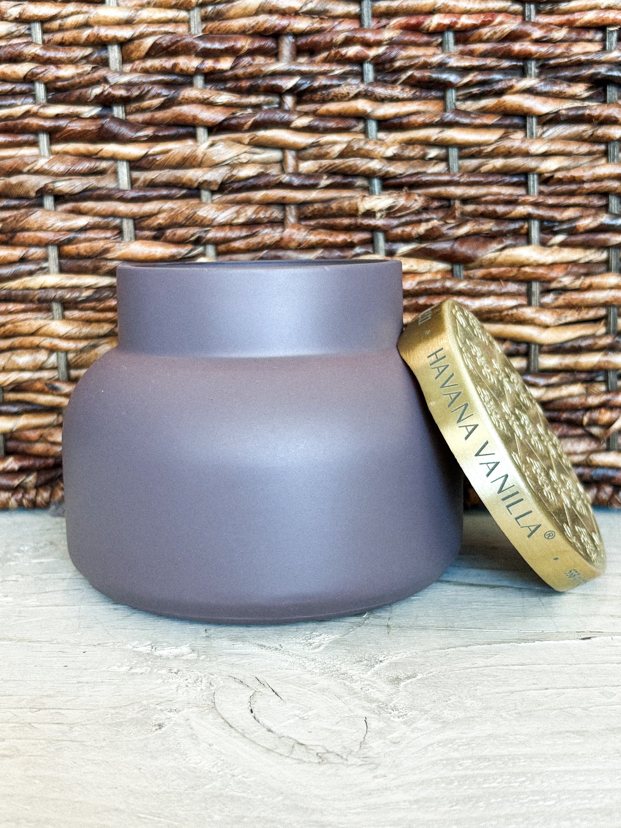 Capri Blue Artisan matte candle havana vanilla 19 oz