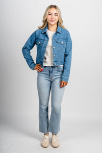 Denim jacket blue – Fashionable Jackets | Trendy Blazers at Lush Fashion Lounge Boutique in Oklahoma City