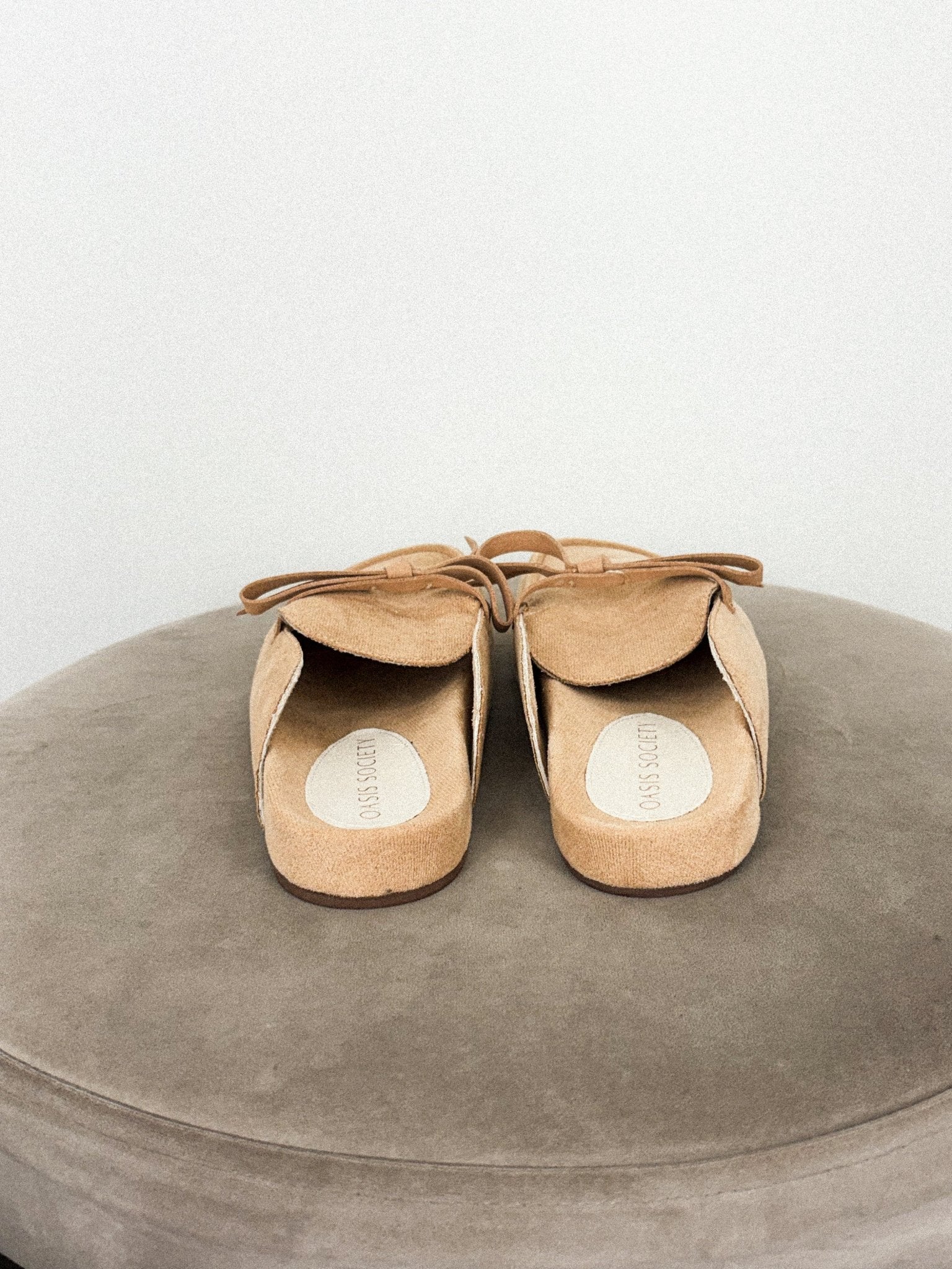 Stevie mule loafer almond Stylish Shoes - Womens Fashion Shoes at Lush Fashion Lounge Boutique in Oklahoma City