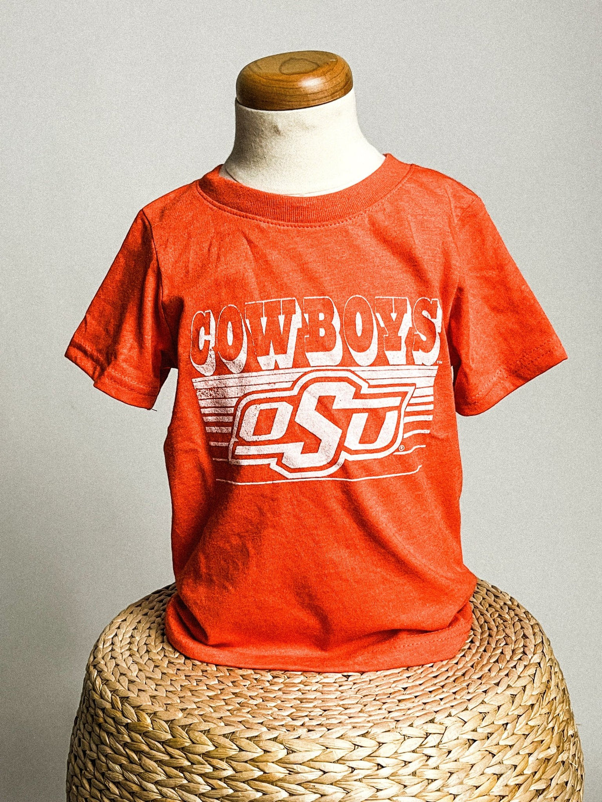 OSU KIDS OSU Cowboys logo lines t-shirt orange T-shirt | Lush Fashion Lounge Trendy Oklahoma State Cowboys Apparel & Cute Gameday T-Shirts