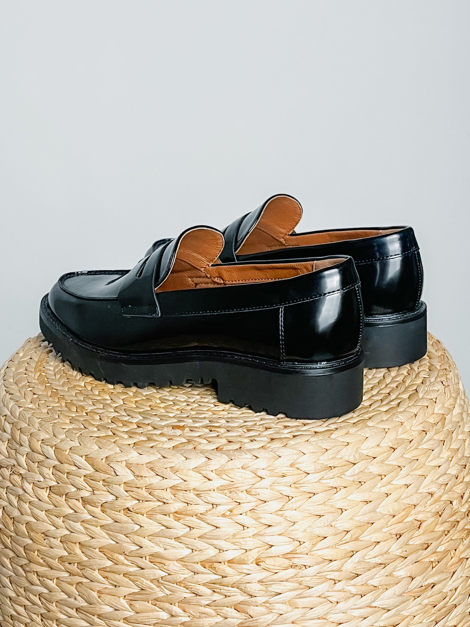 Hali chunky loafer black - Affordable Shoes - Boutique Shoes at Lush Fashion Lounge Boutique in Oklahoma City