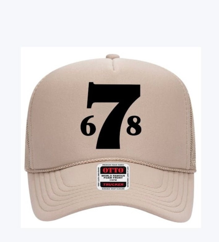 PRE ORDER Robbie 768 trucker hat khaki - Trendy Hats at Lush Fashion Lounge Boutique in Oklahoma City