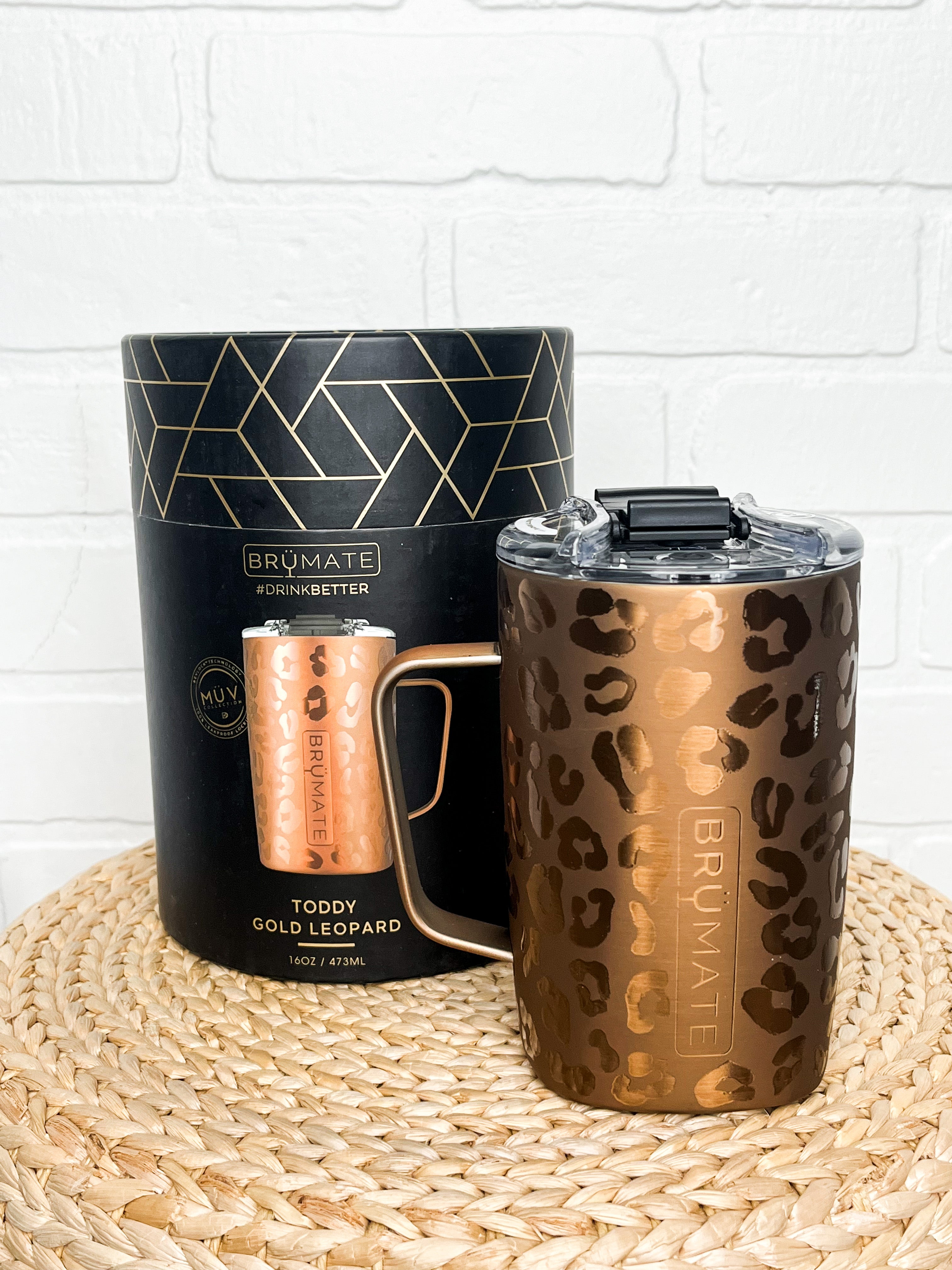 BruMate toddy mug gold leopard  Trendy Tumblers, Cups & Mugs - Lush  Fashion Lounge