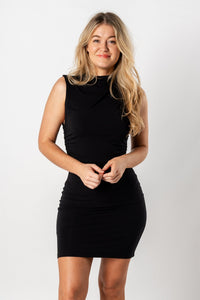 Z Supply Tatum mini dress black - Affordable Dress - Boutique Dresses at Lush Fashion Lounge Boutique in Oklahoma City