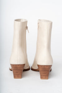 Miley alligator bootie beige Stylish shoes - Womens Fashion Shoes at Lush Fashion Lounge Boutique in Oklahoma City