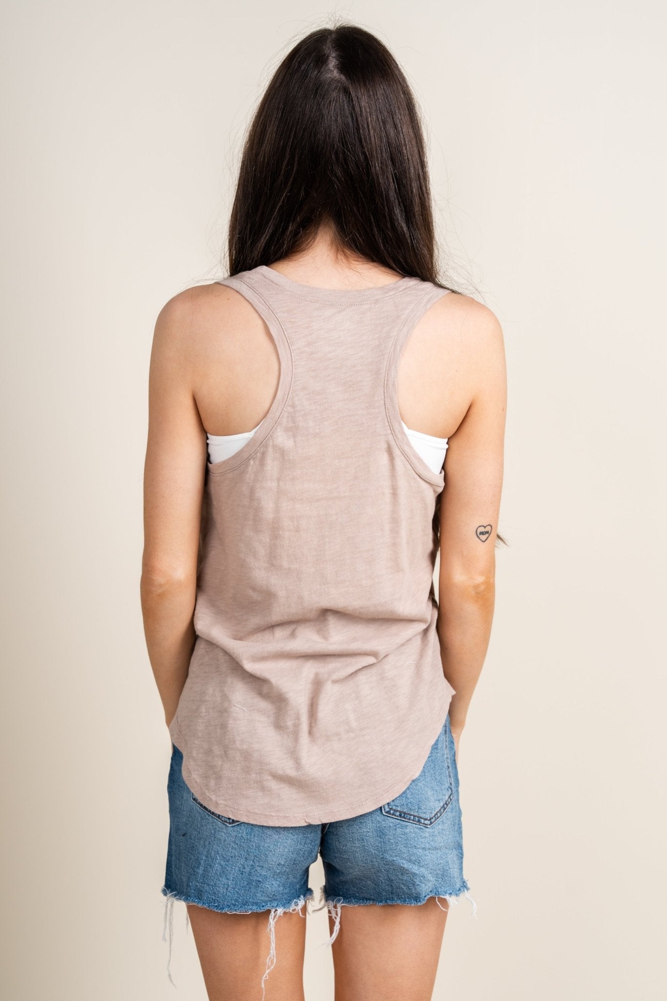 Z Supply relaxed slub tank top frappe