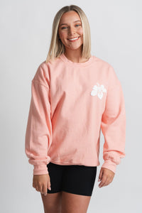 Something good sweatshirt desert flower - Fun Sweatshirt - Unique Lounge Looks at Lush Fashion Lounge Boutique in Oklahoma