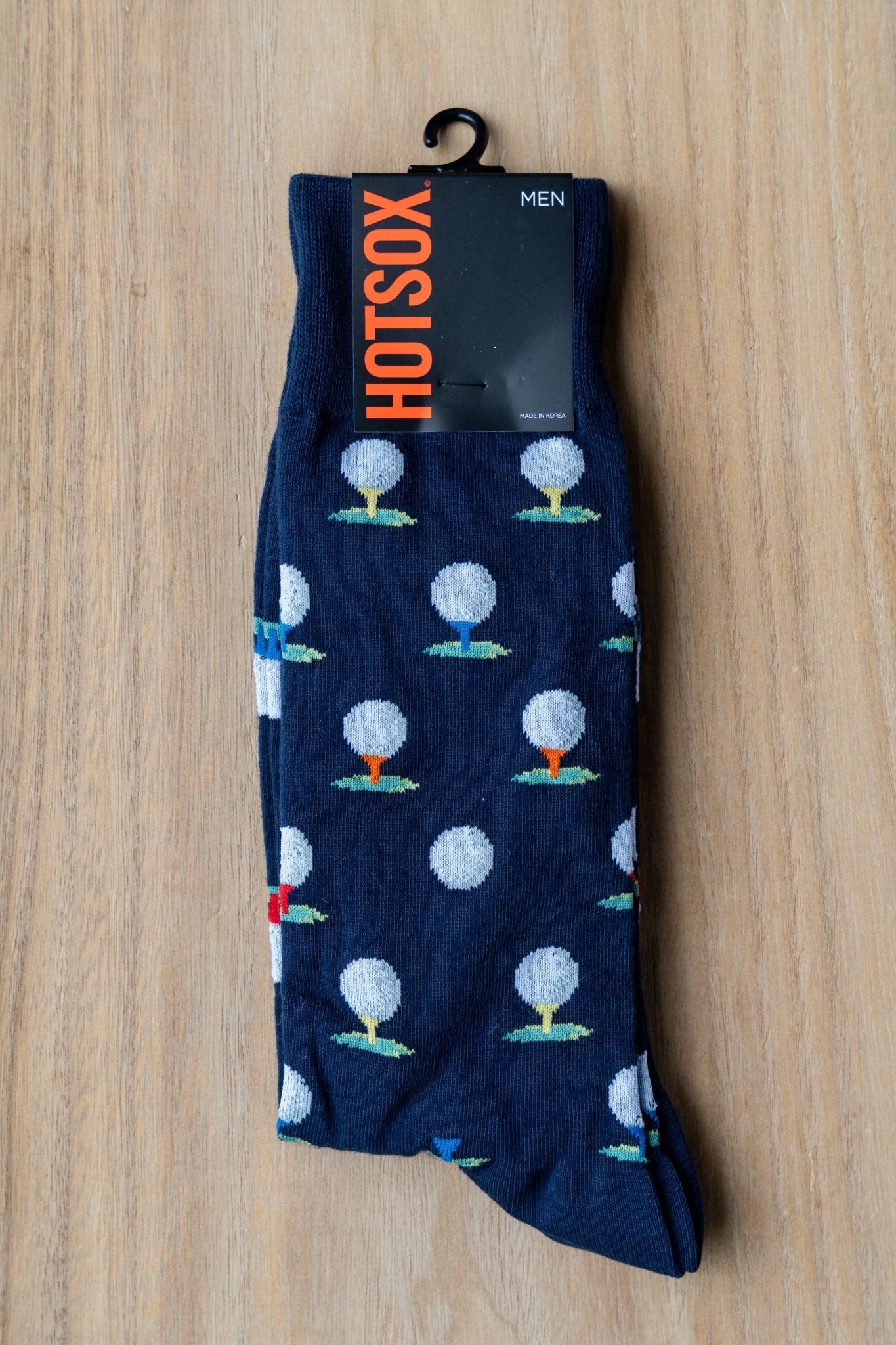 HotSox men's golf tee socks navy - Trendy Socks at Lush Fashion Lounge Boutique in Oklahoma City
