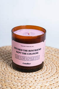 Ditched the boyfriend candle 9 oz - Trendy Candles and Scents at Lush Fashion Lounge Boutique in Oklahoma City
