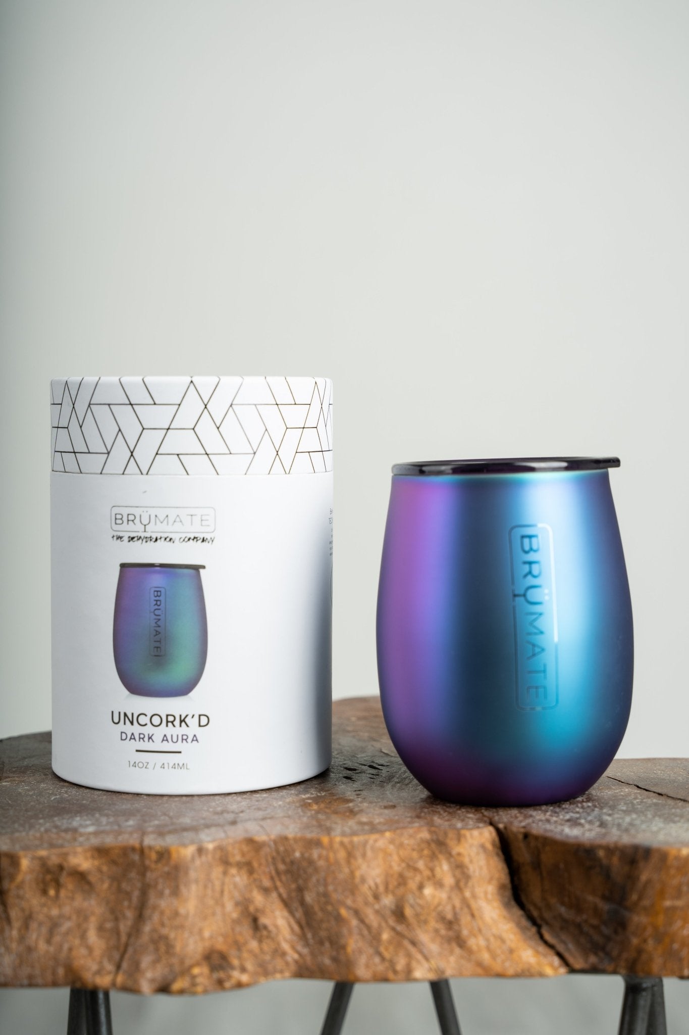 BruMate uncork'd XL wine tumbler dark aura - BruMate Drinkware, Tumblers and Insulated Can Coolers at Lush Fashion Lounge Trendy Boutique in Oklahoma City