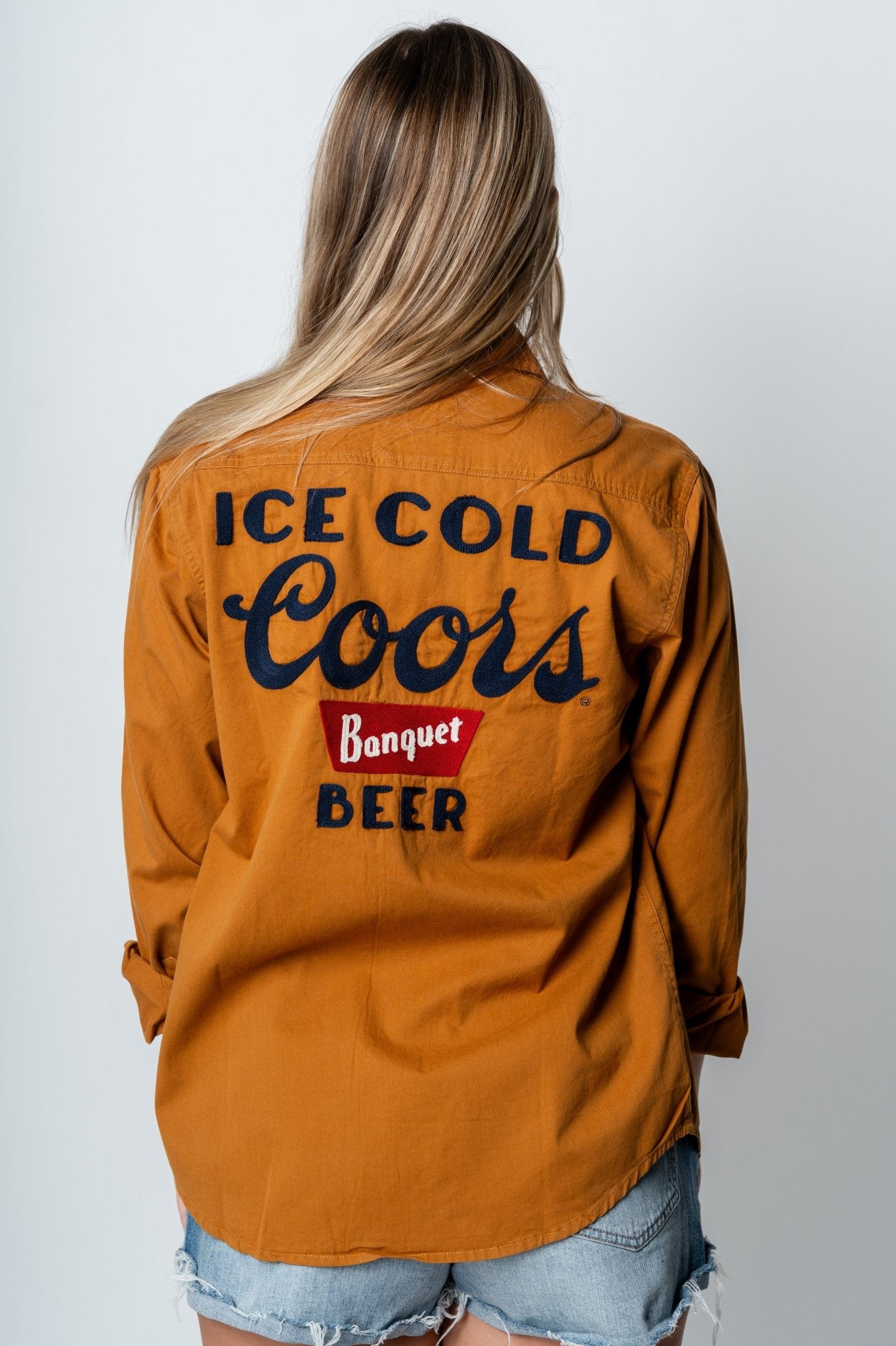 Coors daily button up hazel