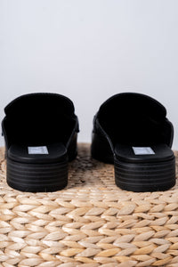 Milia mule loafer black - Affordable Shoes - Boutique Shoes at Lush Fashion Lounge Boutique in Oklahoma City
