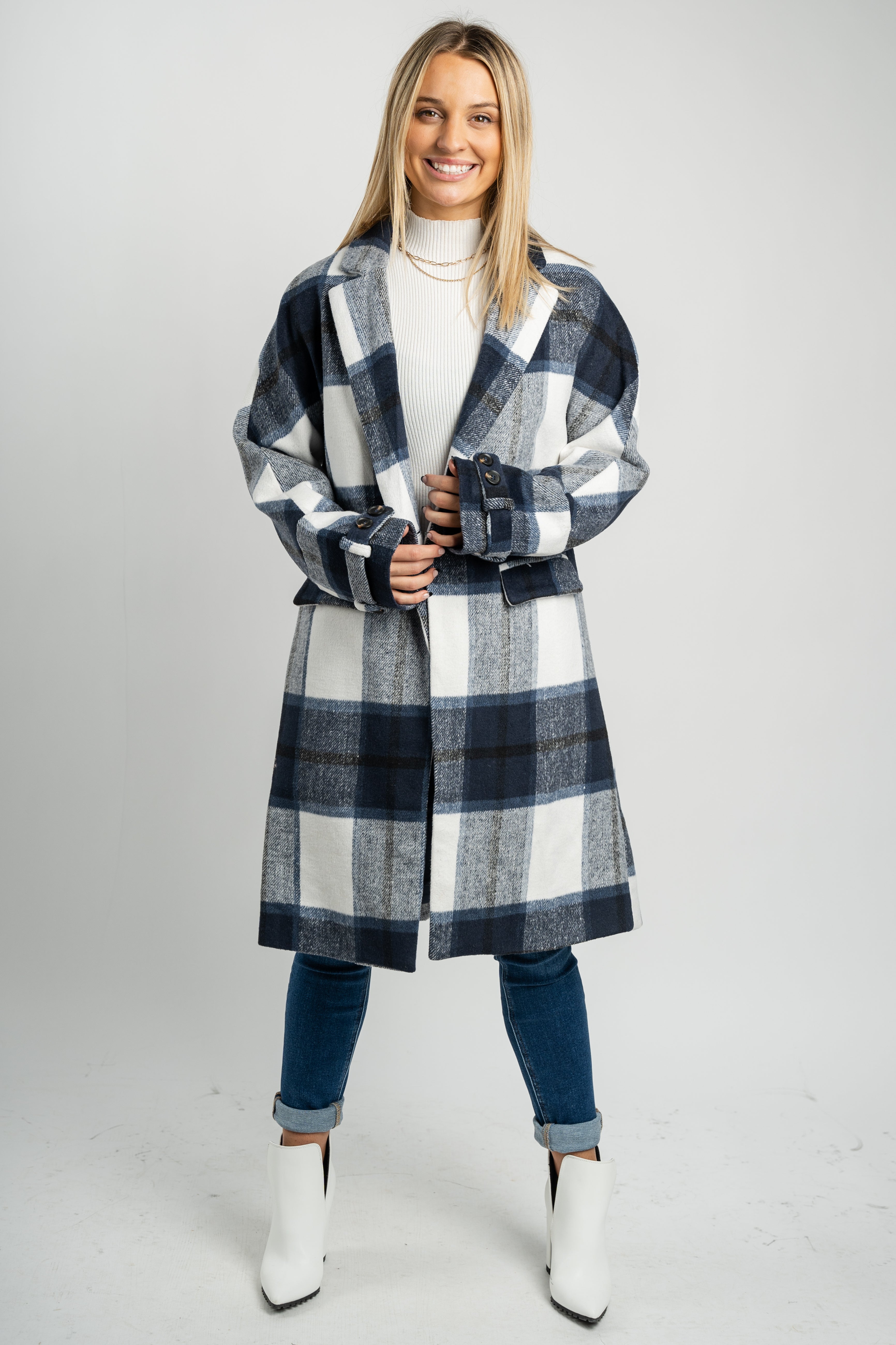 Lauren Ralph Lauren plaid wool blend coat. #laurenralphlauren #coats | Plaid  coat women, Plaid wool coat, Wool plaid