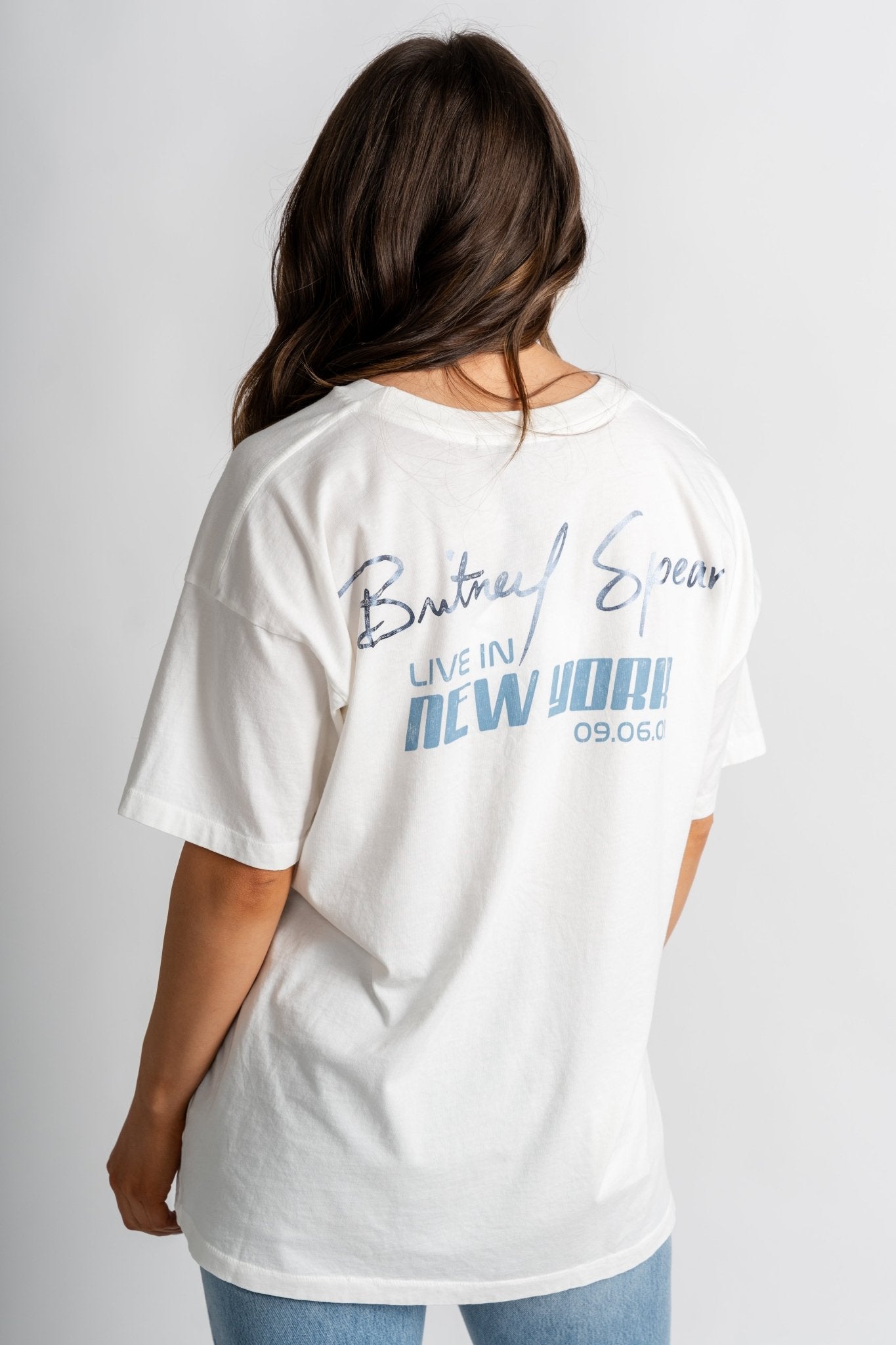 DayDreamer Britney Spears slave for you tee vintage white
