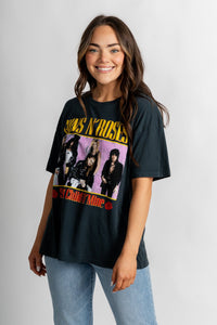 DayDreamer Guns N Roses sweet child o' mine tee vintage black - Stylish Band T-Shirts and Sweatshirts at Lush Fashion Lounge Boutique in Oklahoma City