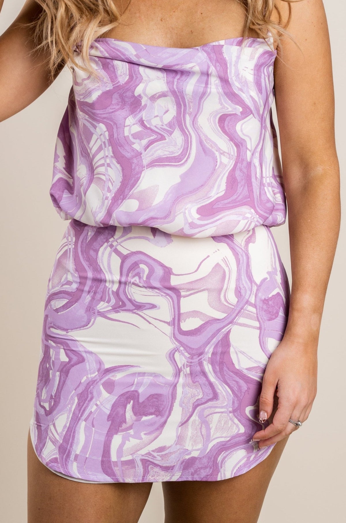 Printed mini skirt purple/white | Lush Fashion Lounge: boutique fashion skirts, affordable boutique skirts, cute affordable skirts