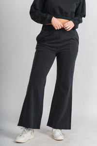 Mineral sweatpants black - Adorable Pants - Stylish Comfortable Outfits at Lush Fashion Lounge Boutique in OKC