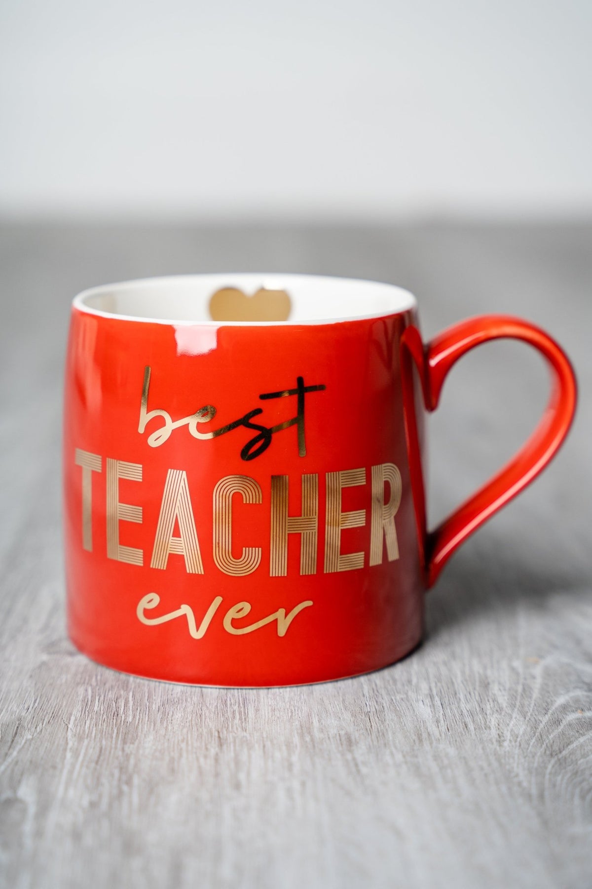 Best teacher ever jumbo coffee mug - Trendy Tumblers, Mugs and Cups at Lush Fashion Lounge Boutique in Oklahoma City