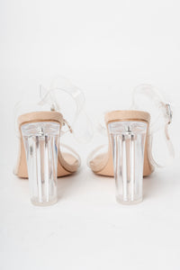 Elsa clear heel clear - Affordable shoes - Boutique Shoes at Lush Fashion Lounge Boutique in Oklahoma City