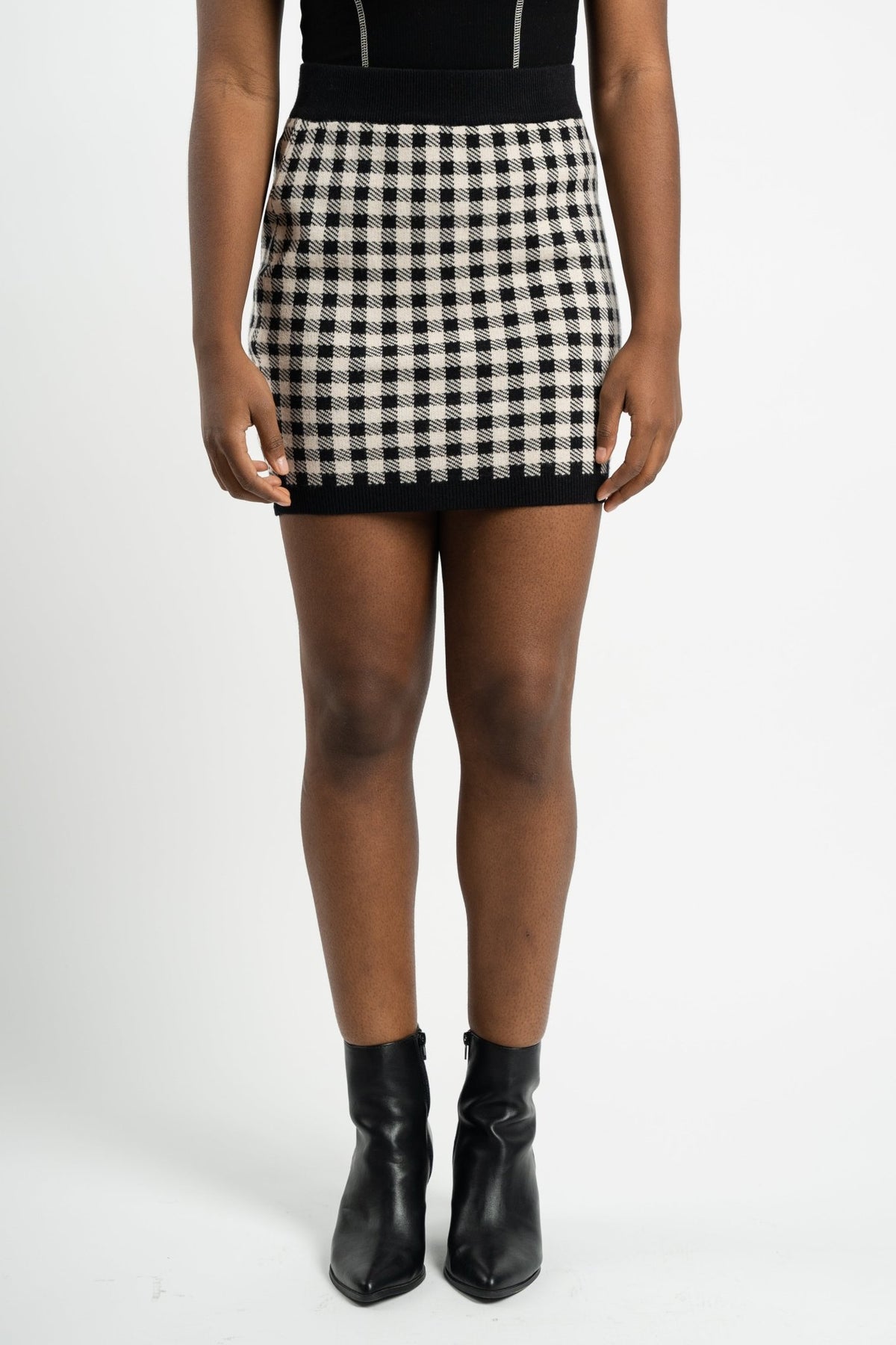 Checkered skirt black | Lush Fashion Lounge: boutique fashion skirts, affordable boutique skirts, cute affordable skirts