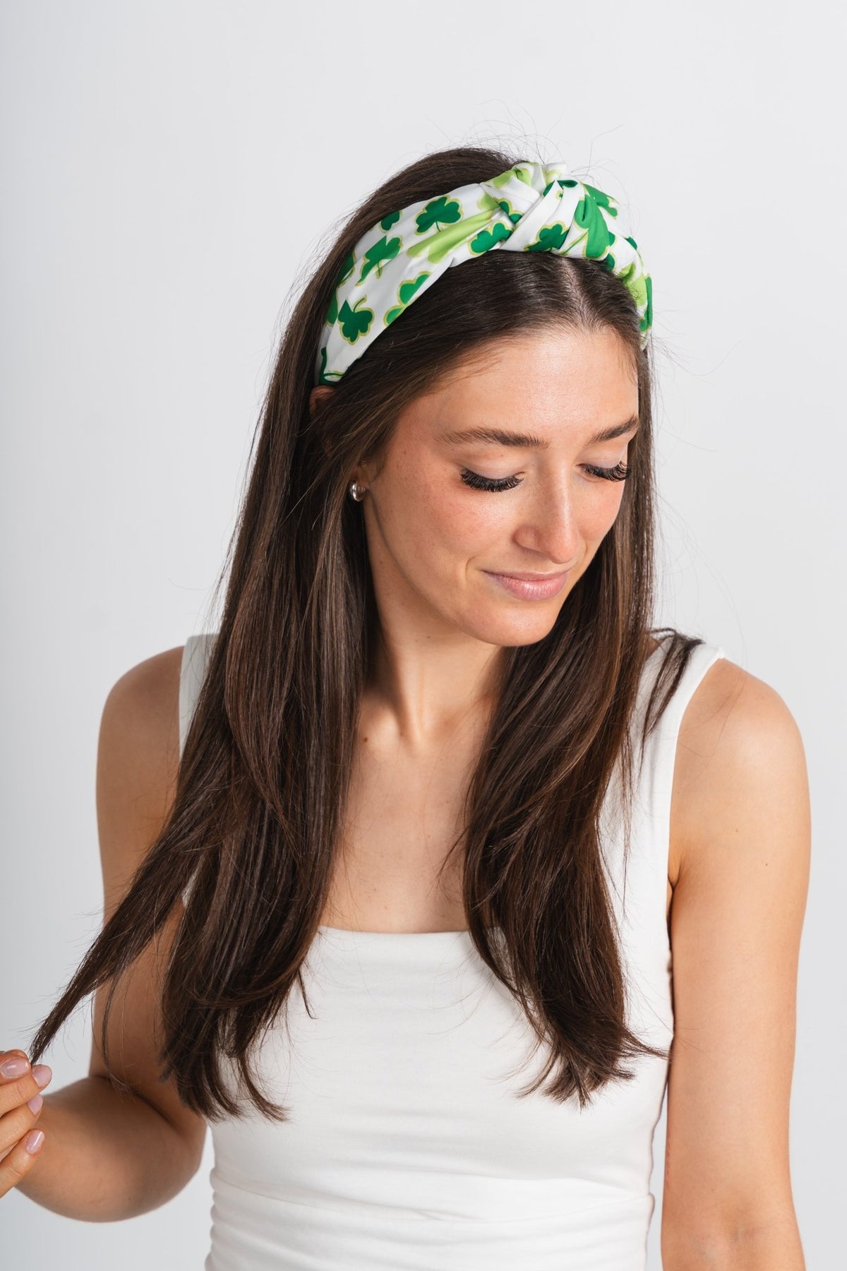 Luck of the Irish headband green - Trendy headband - Cute Hair Accessories at Lush Fashion Lounge Boutique in Oklahoma City
