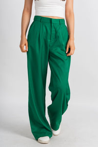 Wide leg pants green | Lush Fashion Lounge: women's boutique pants, boutique women's pants, affordable boutique pants, women's fashion pants