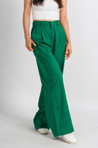 Wide leg pants green | Lush Fashion Lounge: women's boutique pants, boutique women's pants, affordable boutique pants, women's fashion pants